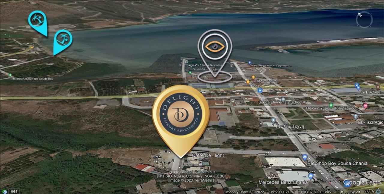 Delight Luxury Residences - Souda Dış mekan fotoğraf